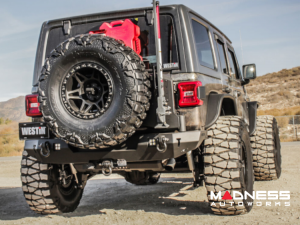 Jeep Wrangler JL Bumper - Rear - Westin - w/ Tire Carrier - WJ2 - 2/4DR - `18-`25